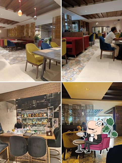 The interior of The Sapphire