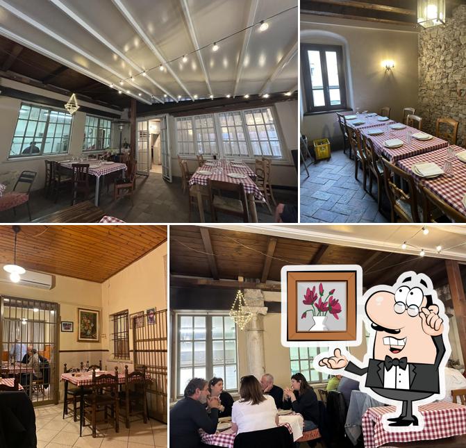 Gli interni di Trattoria Antico Sole - Le Piante