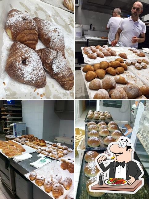 Cibo al Panificio Roma