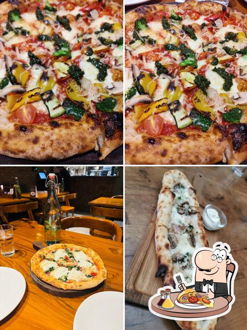 Try out various types of pizza
