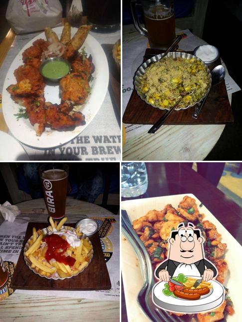 Food at The Beer cafe