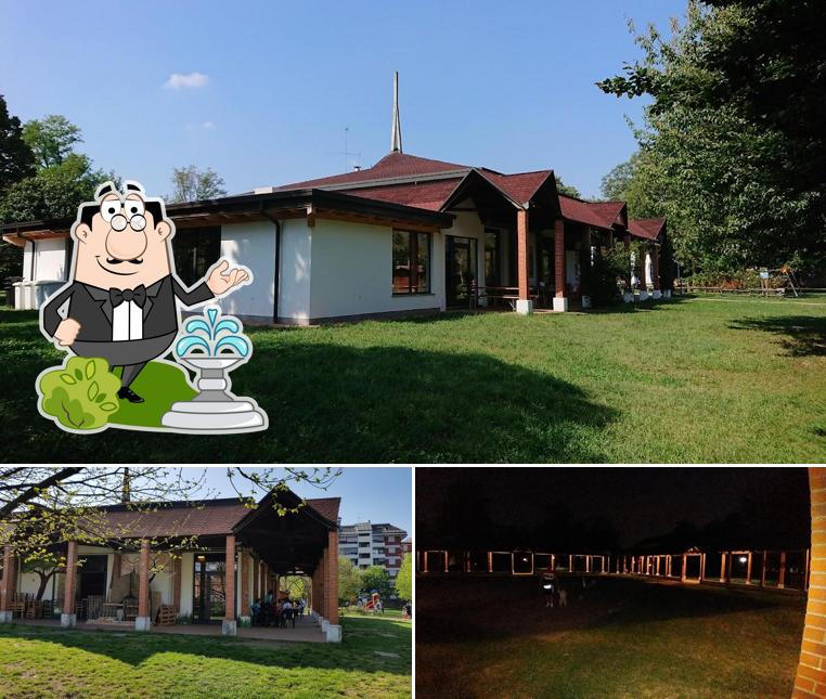 Goditi la vista dall'area esterna di La Corte Del Ciliegio