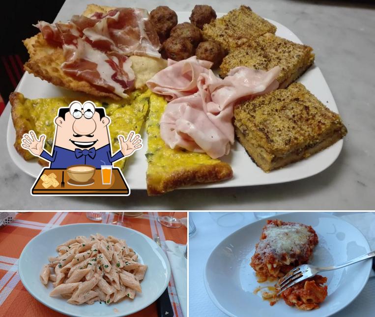 Cibo al Trattoria Alpina