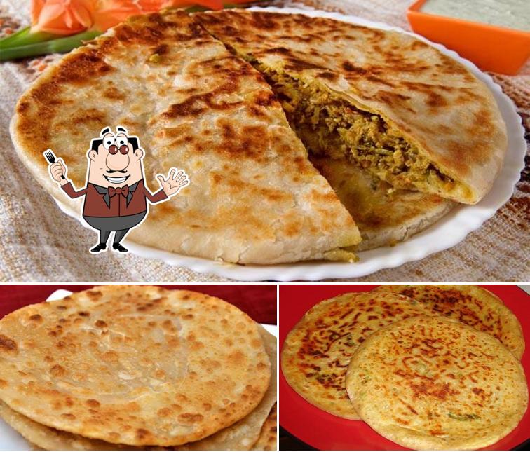 Meals at Engineer's paratha house