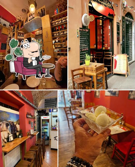 Dai un'occhiata agli interni di RossoCarne