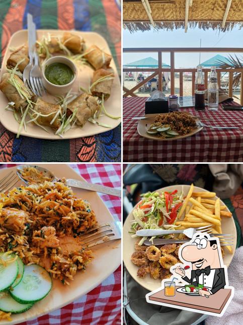 Food at Cafe Unplugged