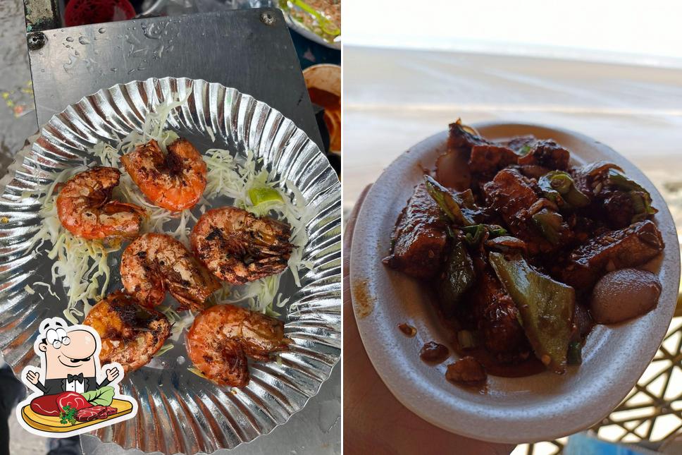 DINU BEACH RESORT offers meat meals