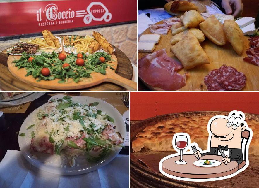 Cibo al Pizzeria Il Coccio