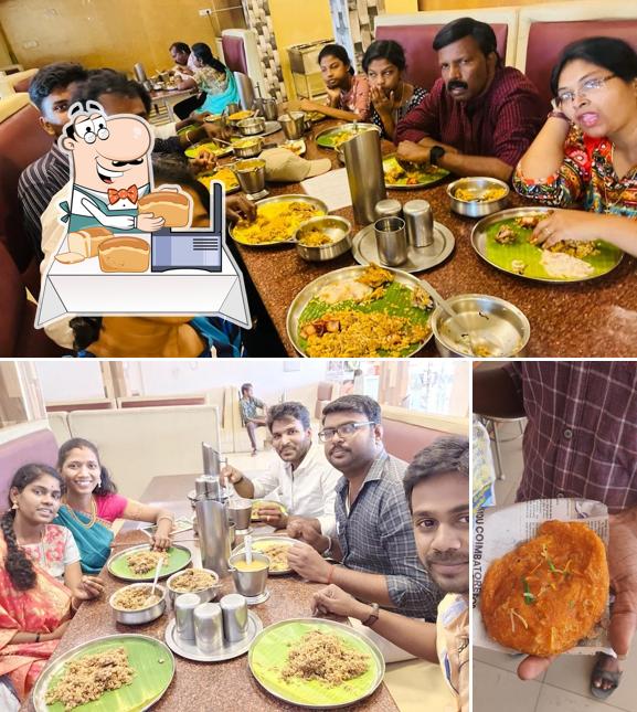 Garlic bread at Kalappa Family Restaurant A/C