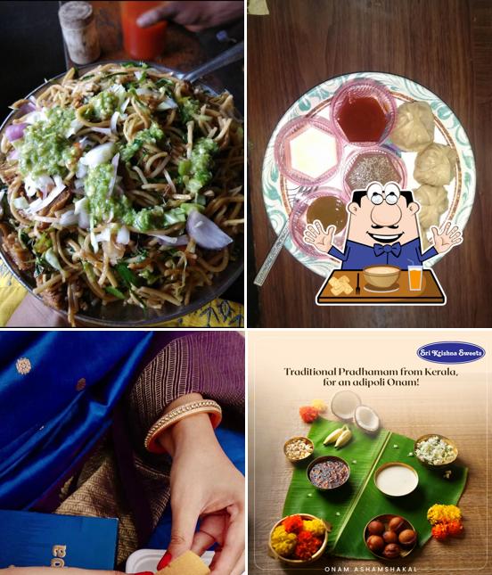Food at Krishna Sweets