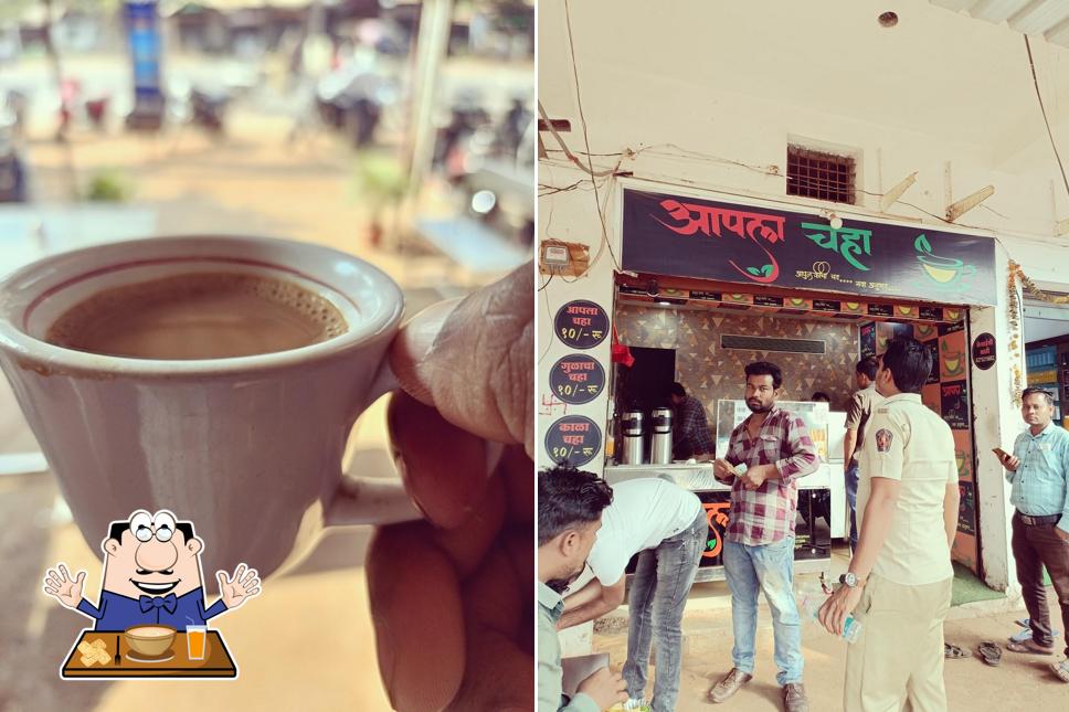 Chocolate mousse at AAPLA CHAHA