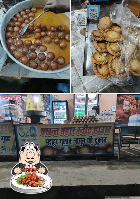 Food at BASANT BAHAR SWEET HOUSE AND JALPAN GRIH
