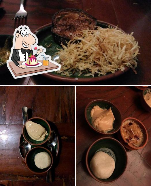 Bhoomi offers a variety of sweet dishes