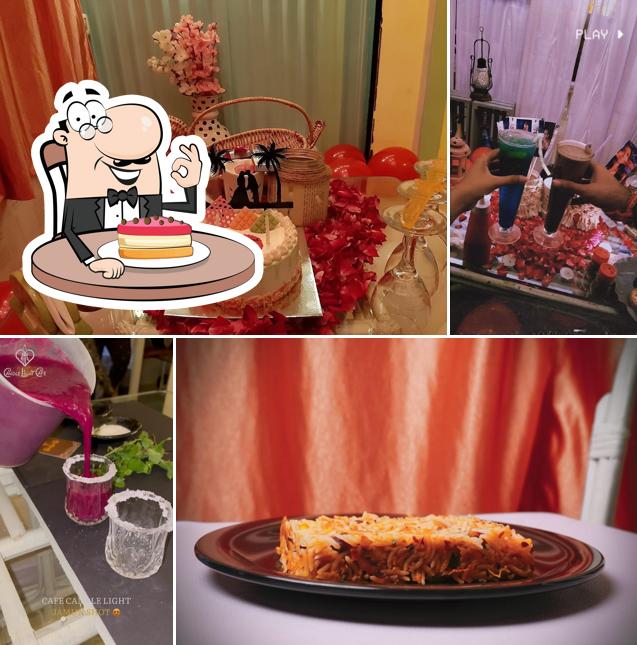 Cheesecake at Candle Light Cafe - Best Cafe In Vadodara For candle Light Dinner And Date