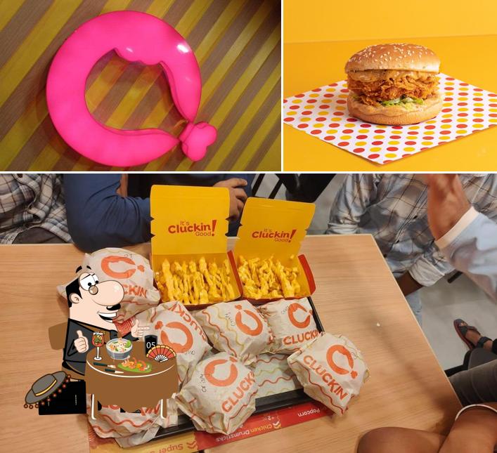 Meals at Cluckin - Fried Chicken, Burgers, Munchies