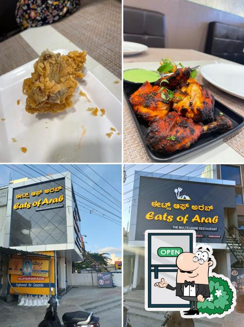 Check out the photo showing exterior and food at EATS OF ARAB