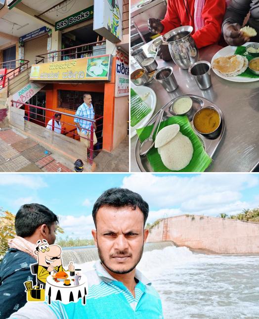 The picture of Hotel Parimala darshini’s food and exterior