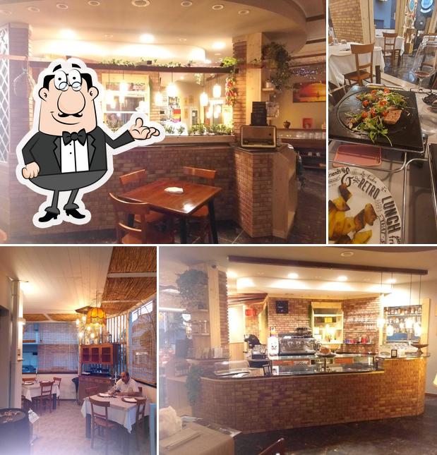 Gli interni di La Buatta