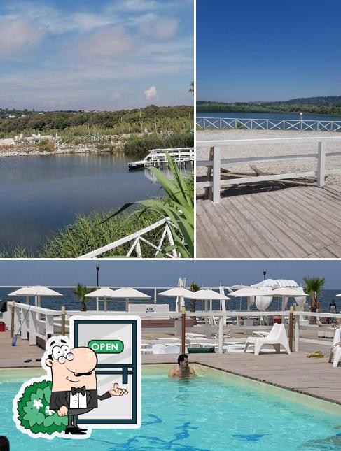 Gli esterni di Papel Beach Club
