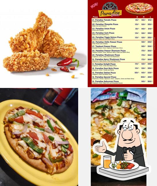 Meals at Pizza Paradis