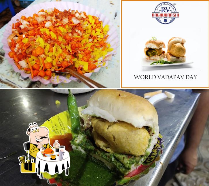 Meals at Raghuvansi Vadapav Center