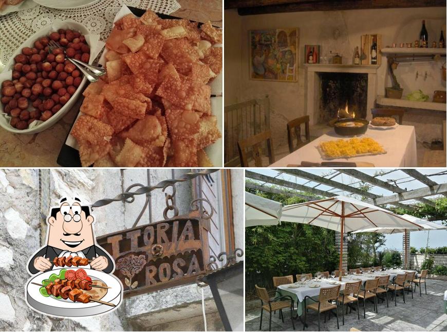 Cibo al Trattoria Dalla Rosa Alda