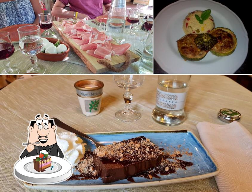 Torta al cioccolato al Trattoria della Stella Verbania