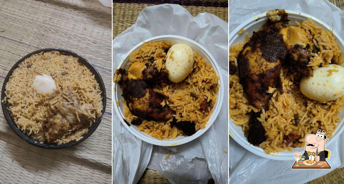 Food at Vadapalani Akbar Biriyani