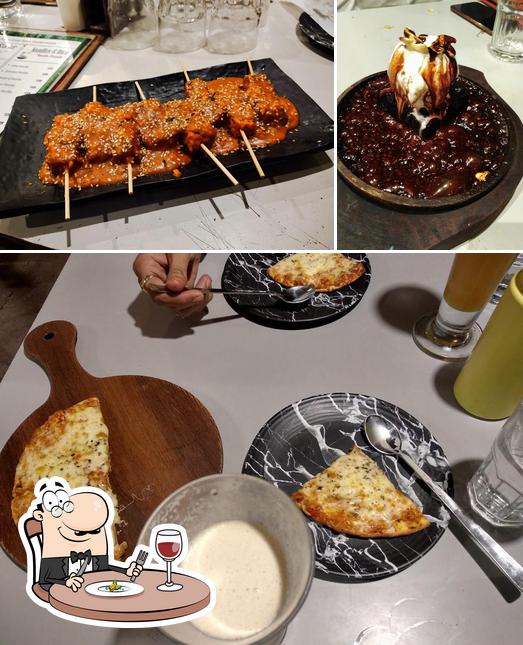 Meals at Shaukeens Restaurant and cafe