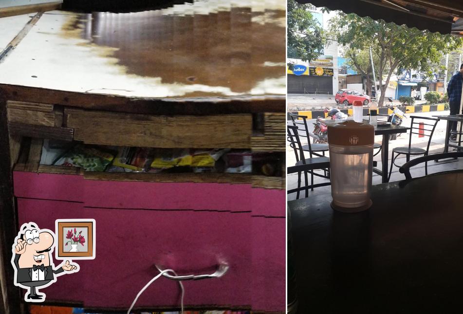 The interior of Sheel Kamal Restaurant