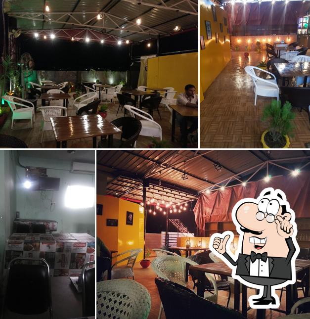 The interior of The Garden Cafe