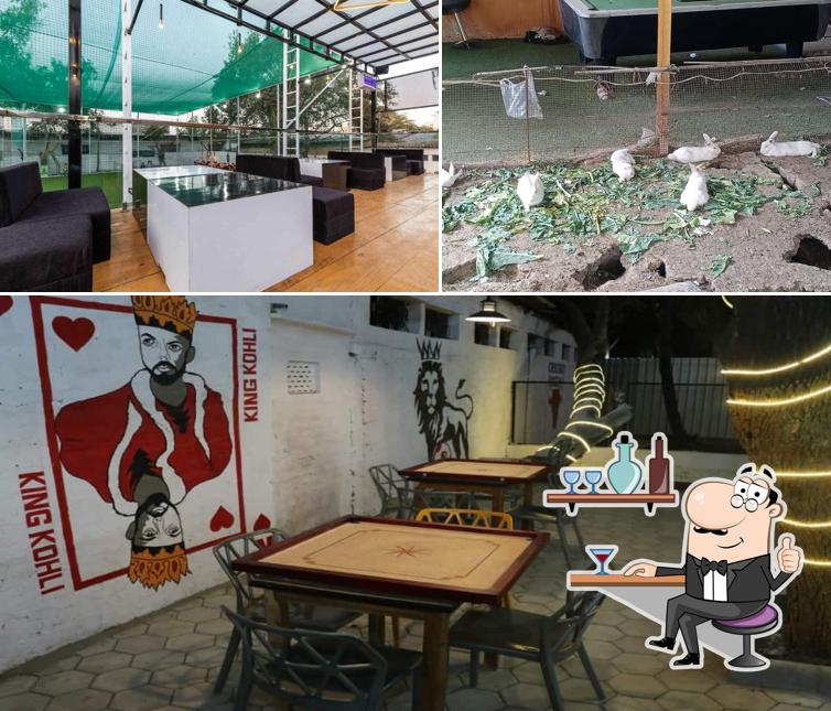 The interior of The Harbour House Sports Cafe and Turf