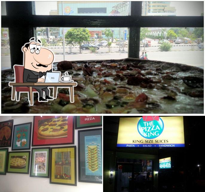 Check out how The Pizza King looks inside