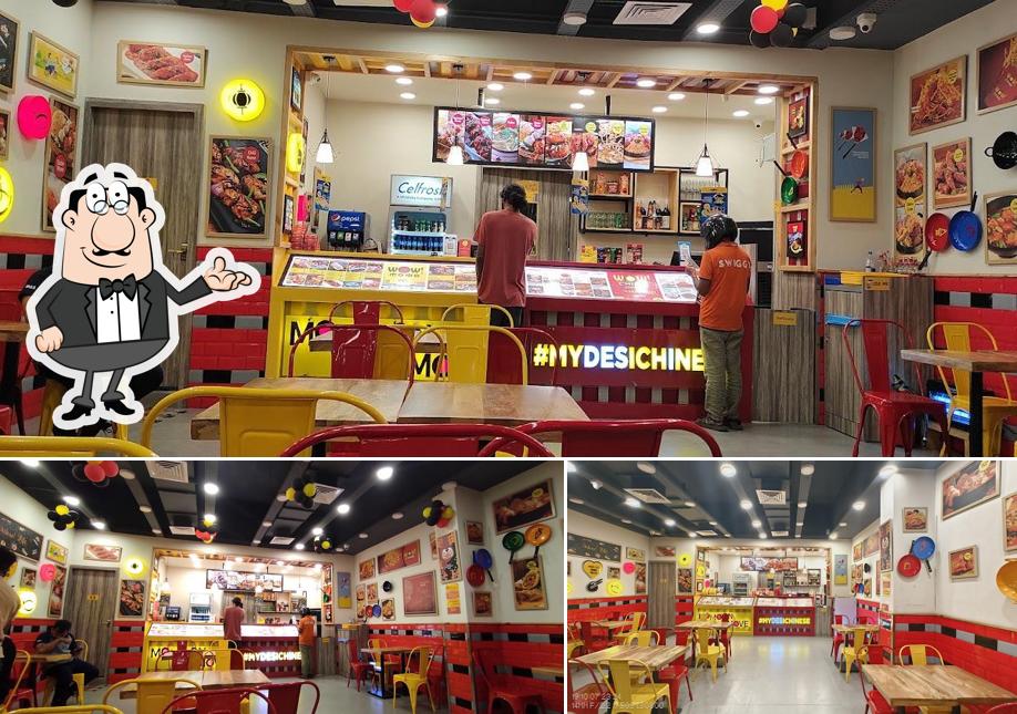 Take a seat at one of the tables at WOW China