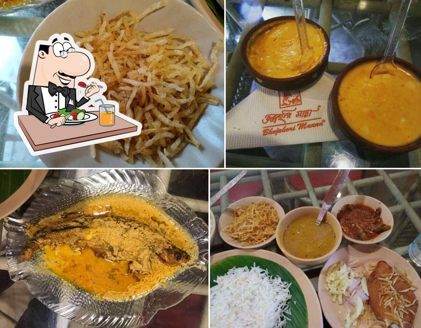 Food at Bhojohori Manna