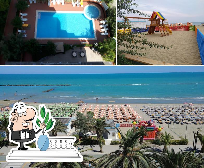 Goditi la vista dagli esterni di Hotel Haway