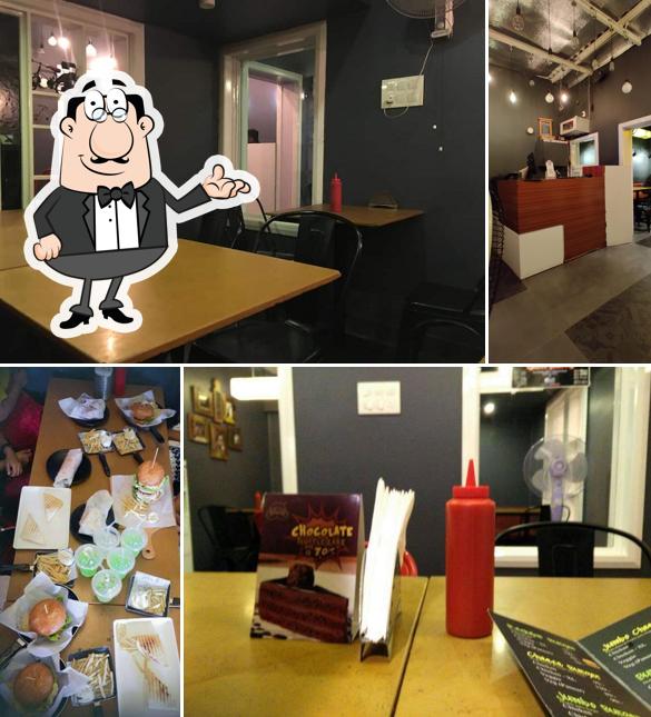 Check out how Burger Ka Baap looks inside