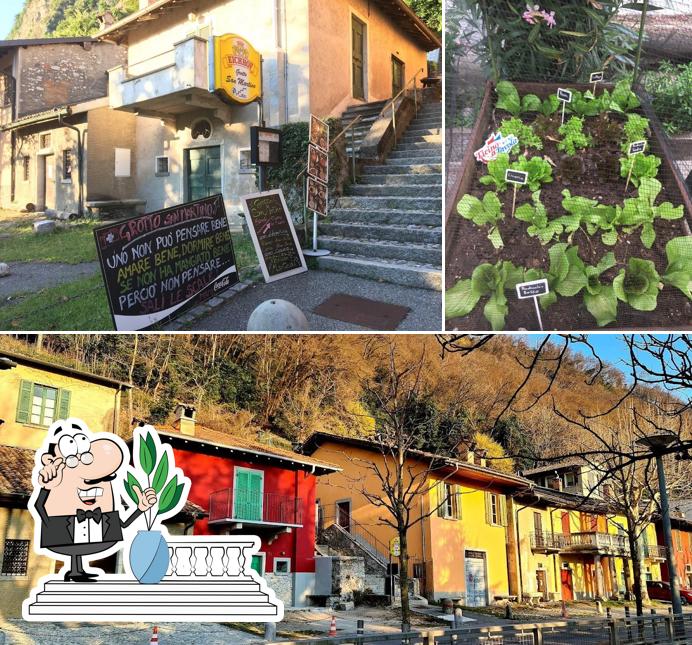 Gli esterni di Grotto San Martino