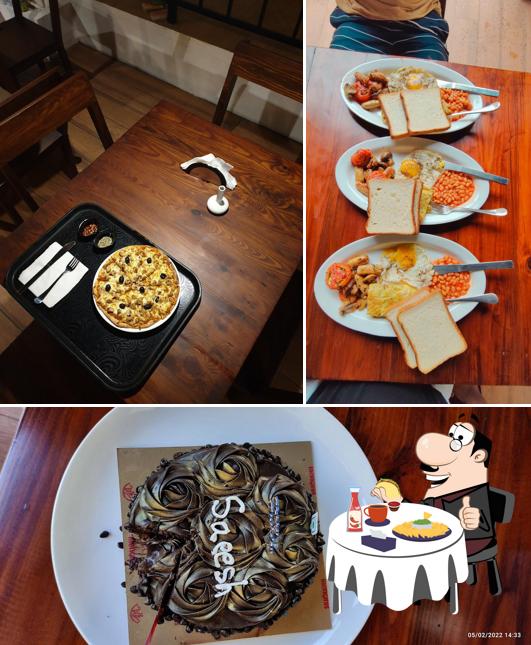 Cheese plate at Cafe Mish