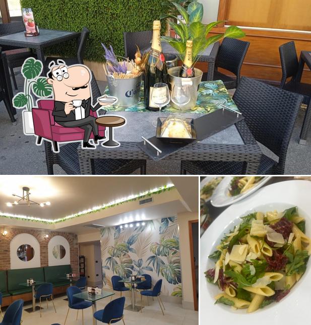 La immagine della interni e cibo di Caffetteria Ristorante Marco Polo