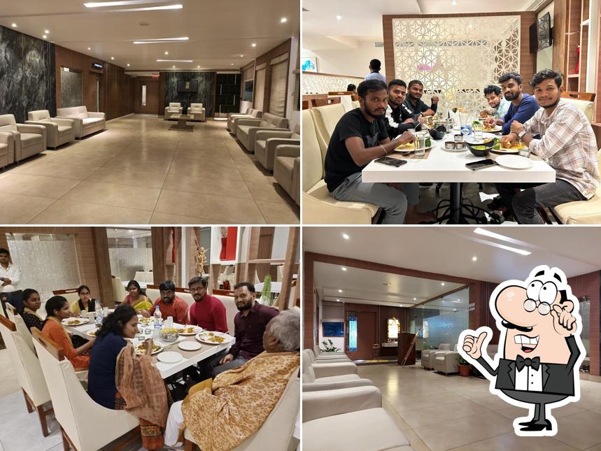 Take a seat at one of the tables at Fusion Foods