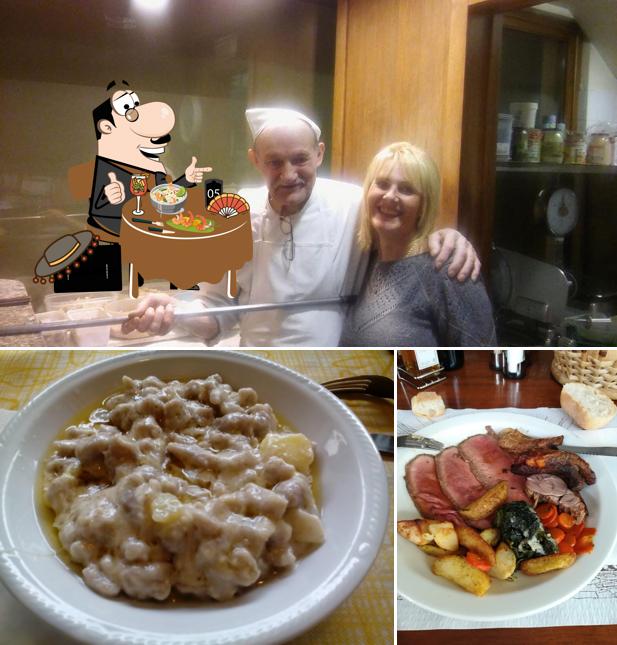 Platti al Pizzeria Da Bepu