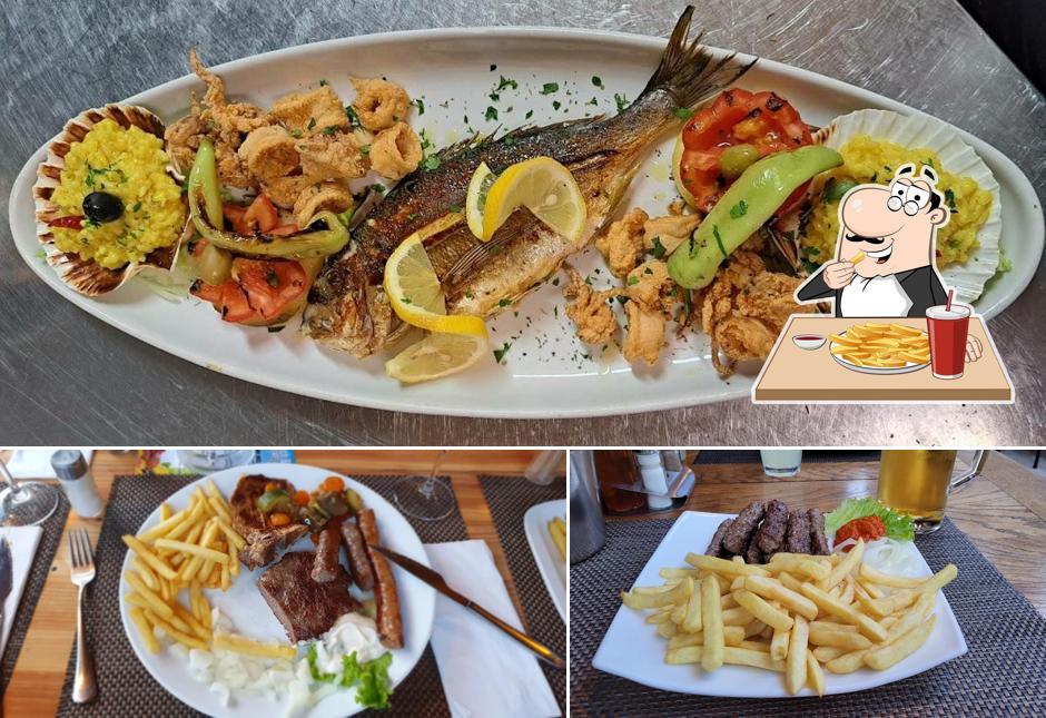 Patatine fritte al Beach Bar Rovinj