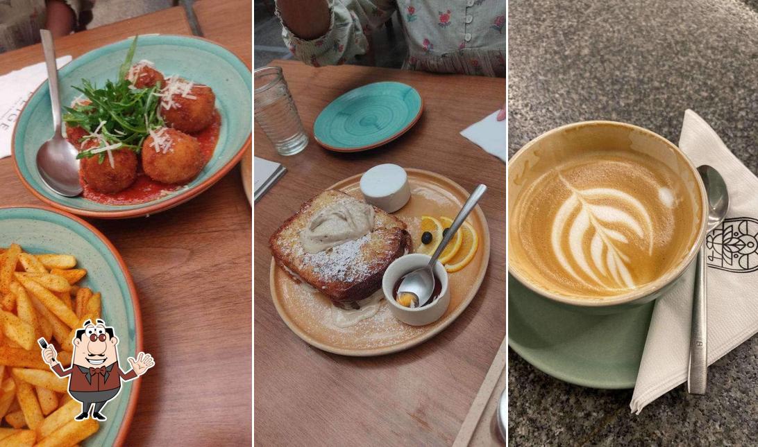 Food at Beige Cafe and Bar