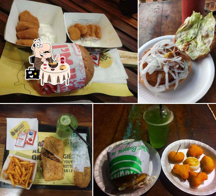 Food at Biggies Burger: Kiit