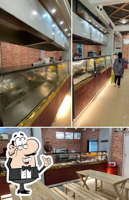 The interior of Gopal Jee Cafe