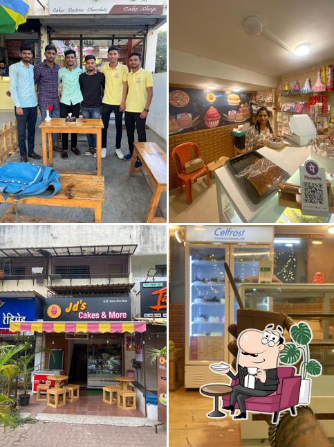 The interior of JD’S cakes