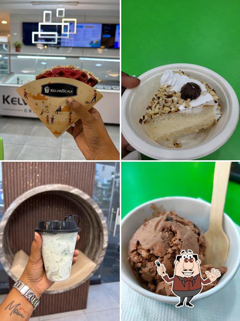 Food at KELVIN SCALE CREAMERY