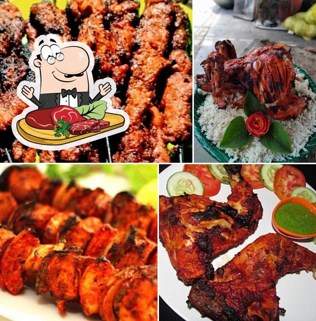 Order meat dishes at Kabab Point