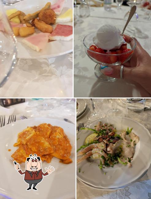 Cibo al Ristorante La Collina D'Oro